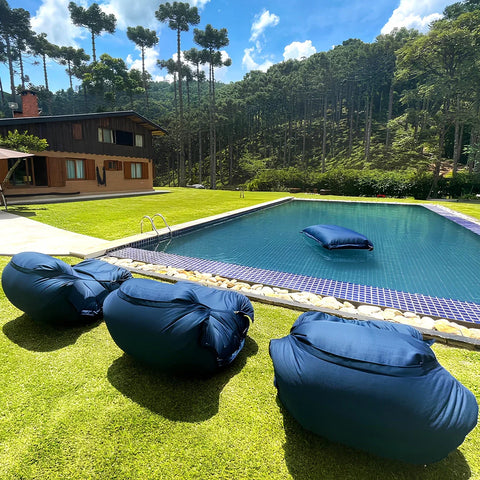Kit 2 Puffs de Piscina Kit 2 Puffs de Piscina