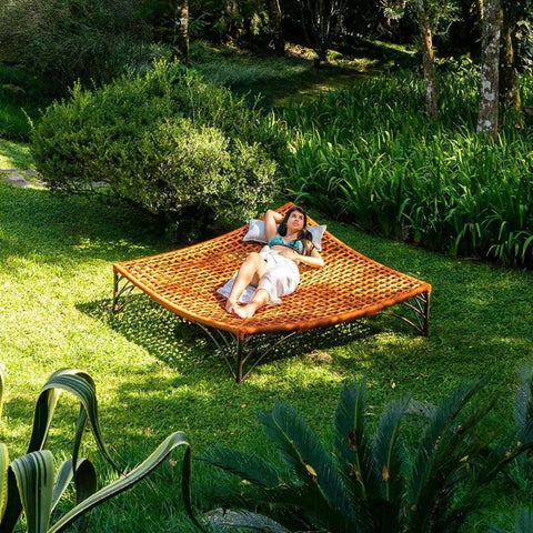 Rede de Jardim Gigante, Tricô Náutico Rede de Jardim Gigante, Tricô Náutico