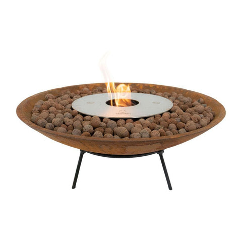Tacho Corten 80cm com Queimador, Completo Tacho Corten 80cm com Queimador, Completo
