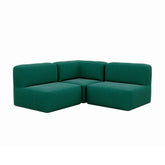 Lounge 3 Puffs Modulares para Canto