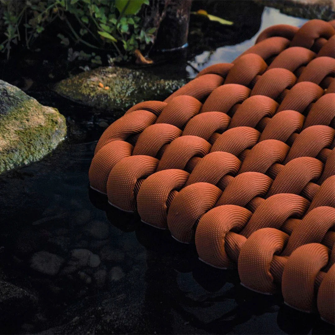 Kit 2 Tapetes Flutuante Tricô Náutico