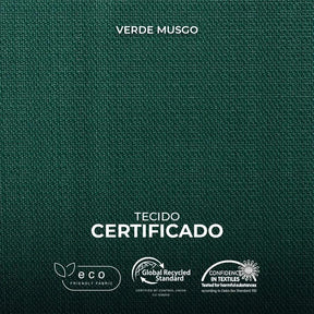 Lounge de 5 Puffs Modulares para Canto