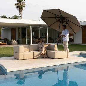 Lounge Zimma com 6 Módulos + Ombrelone