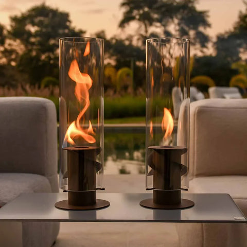 Kit 2 Lareiras Flamme, Espiral