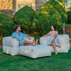 2 Puffs Comfy + 2 Apoios Moon