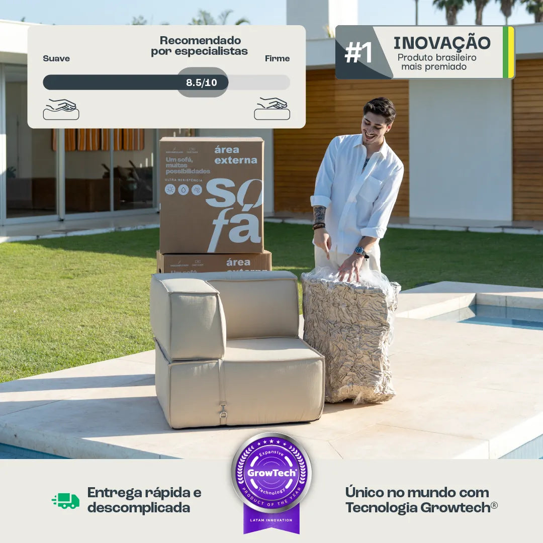 Lounge Zimma com 6 Módulos + Ombrelone