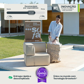 Lounge Zimma com 6 Módulos + Ombrelone