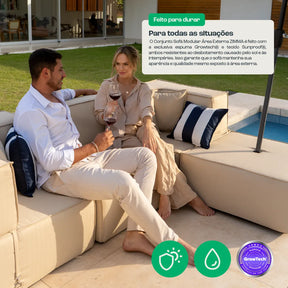 Lounge Zimma com 4 Módulos + Ombrelone