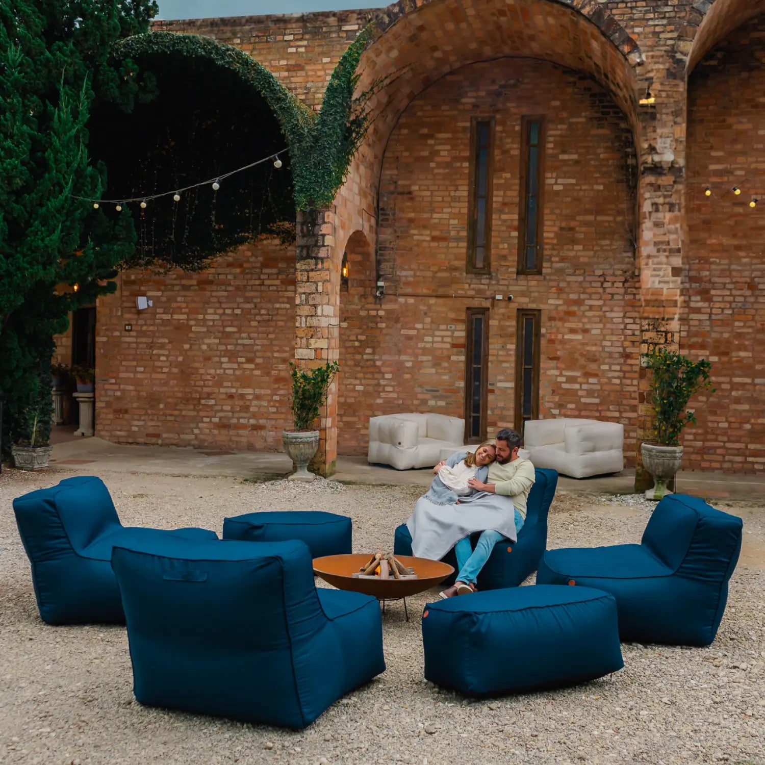 Poltrona Joy, Puff de Jardim