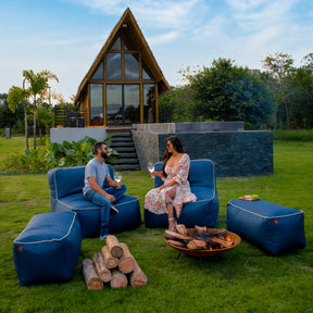 Poltrona Joy, Puff de Jardim