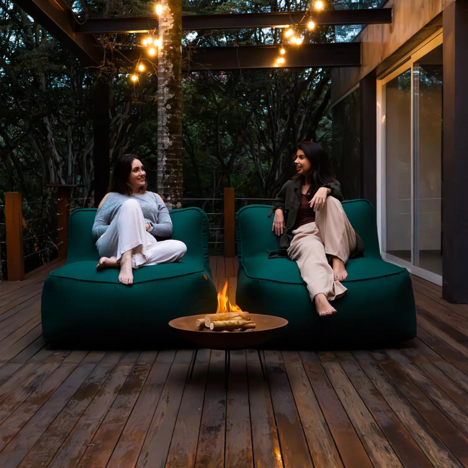 Poltrona Joy, Puff de Jardim