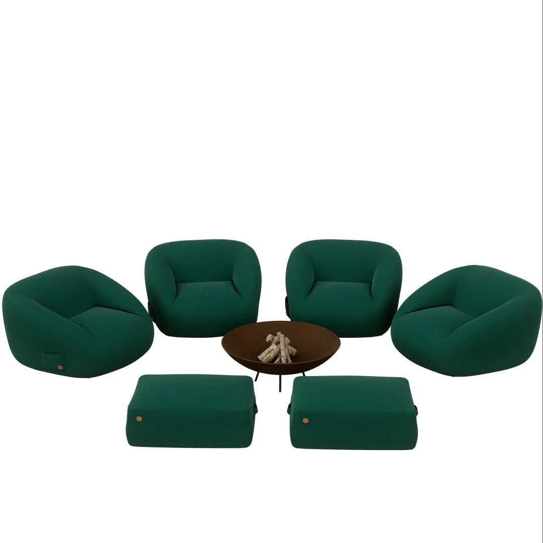 4 Puffs Soft + 2 Puffs Moon + 1 Tacho 100cm