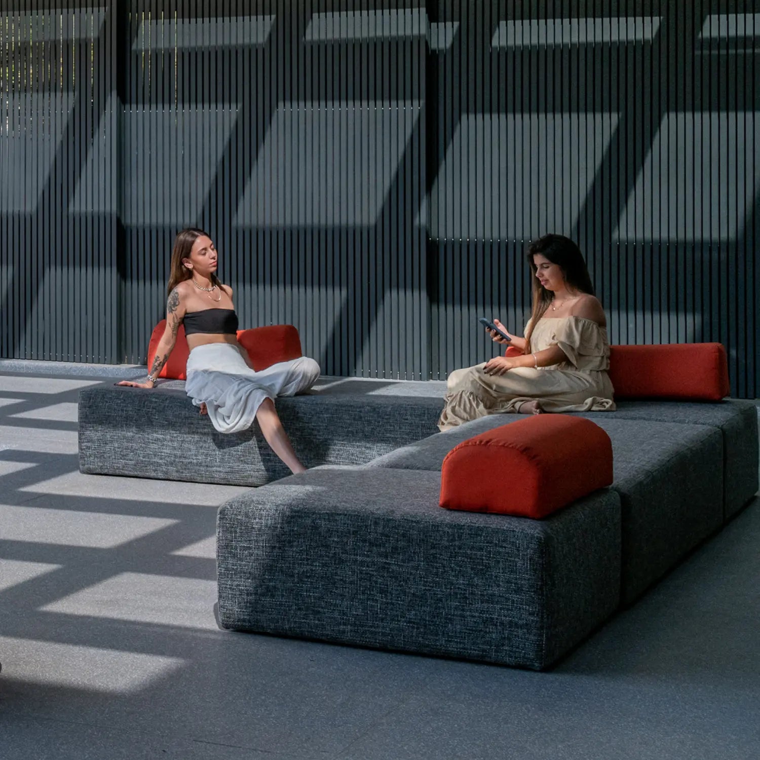 Encosto Linear para Sofá Modular