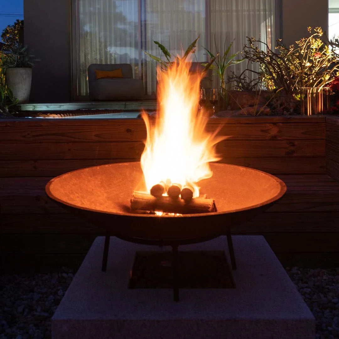 Tacho Rústico - Lareira Externa Corten | 100cm