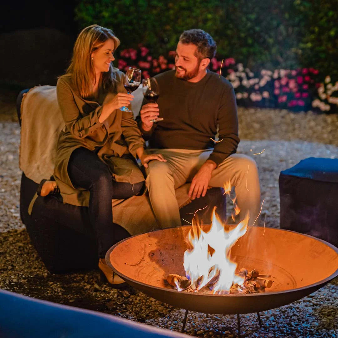 Tacho Rústico - Lareira Externa Corten | 100cm