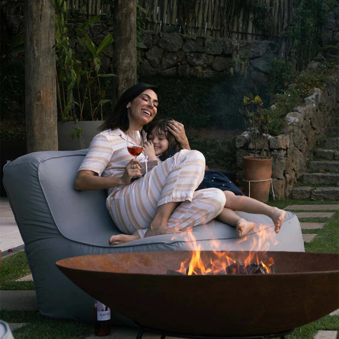 Tacho Rústico - Lareira Externa Corten | 100cm