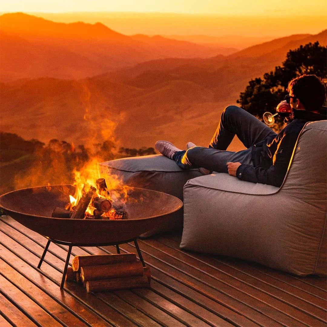 Tacho Rústico - Lareira Externa Corten | 100cm