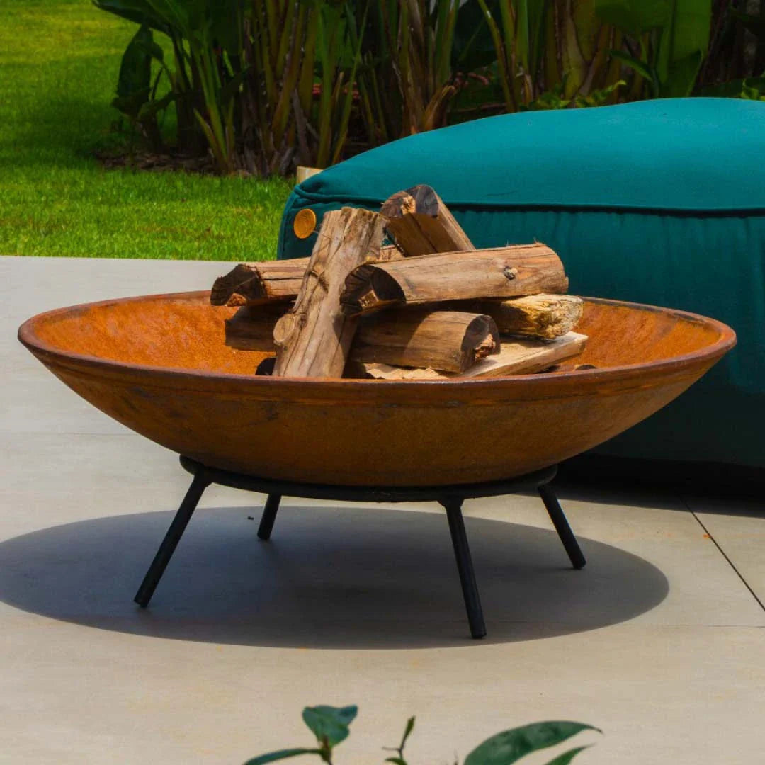 Tacho Rústico - Lareira Externa Corten | 60cm