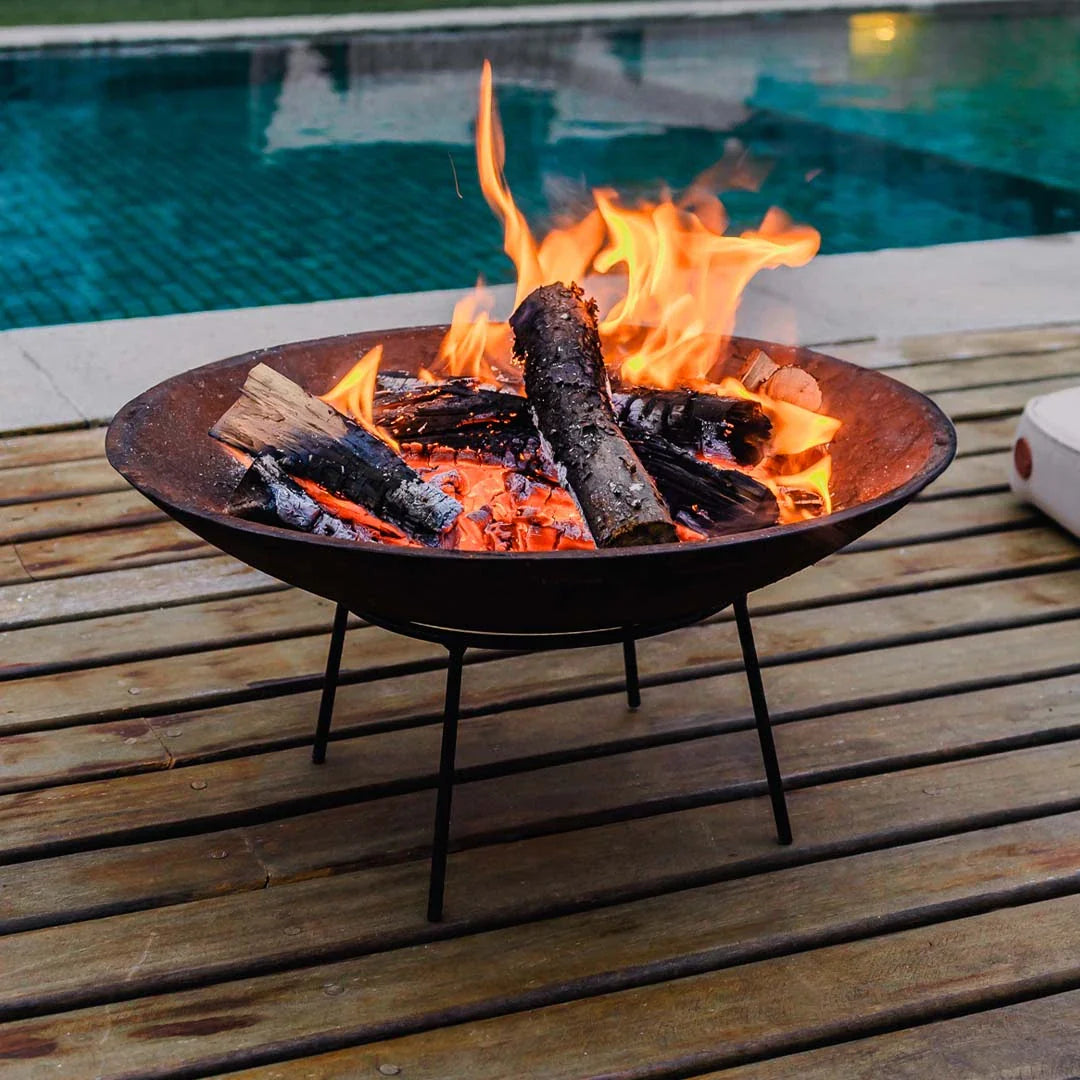 Tacho Rústico - Lareira Externa Corten | 60cm