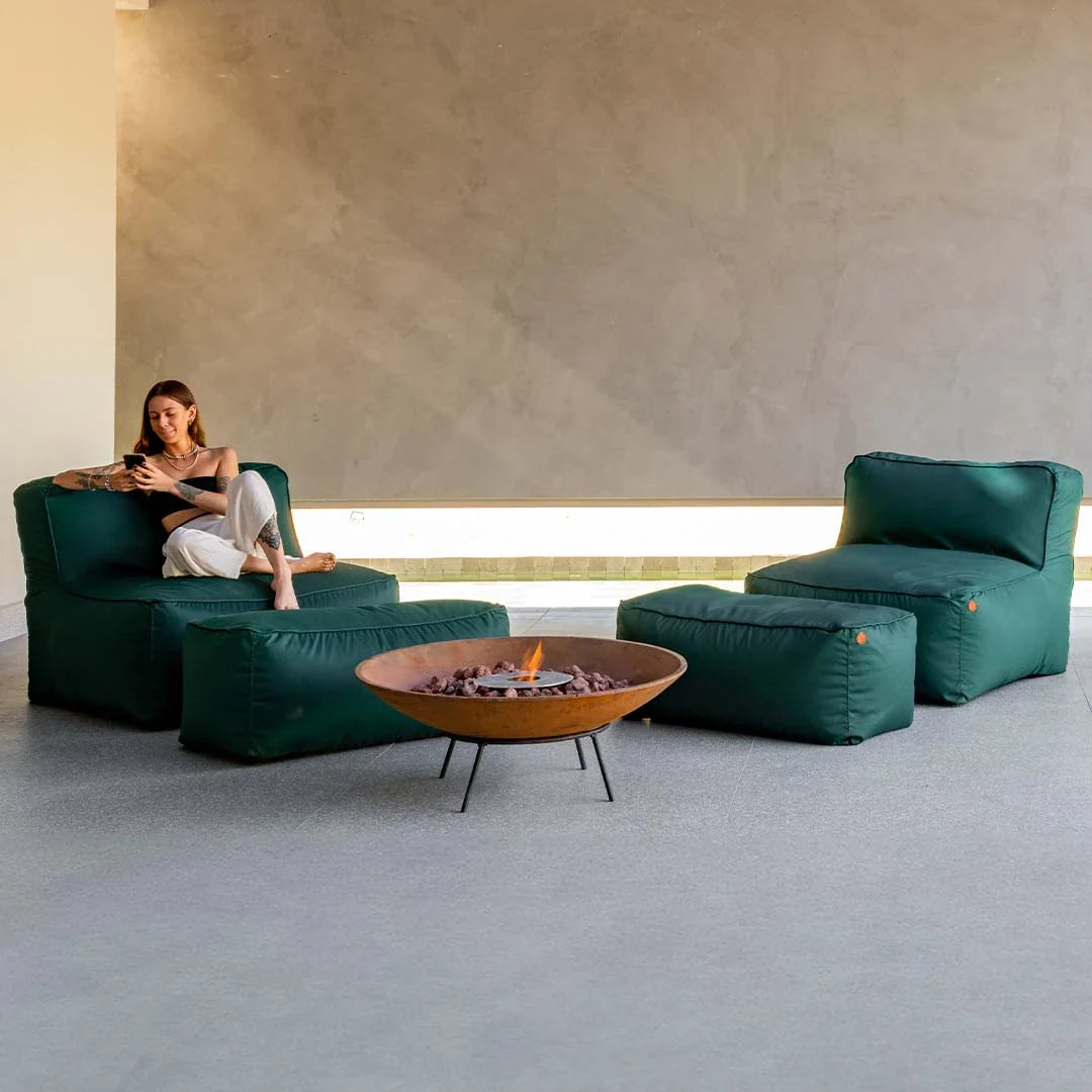 Tacho Rústico - Lareira Externa Corten | 80cm