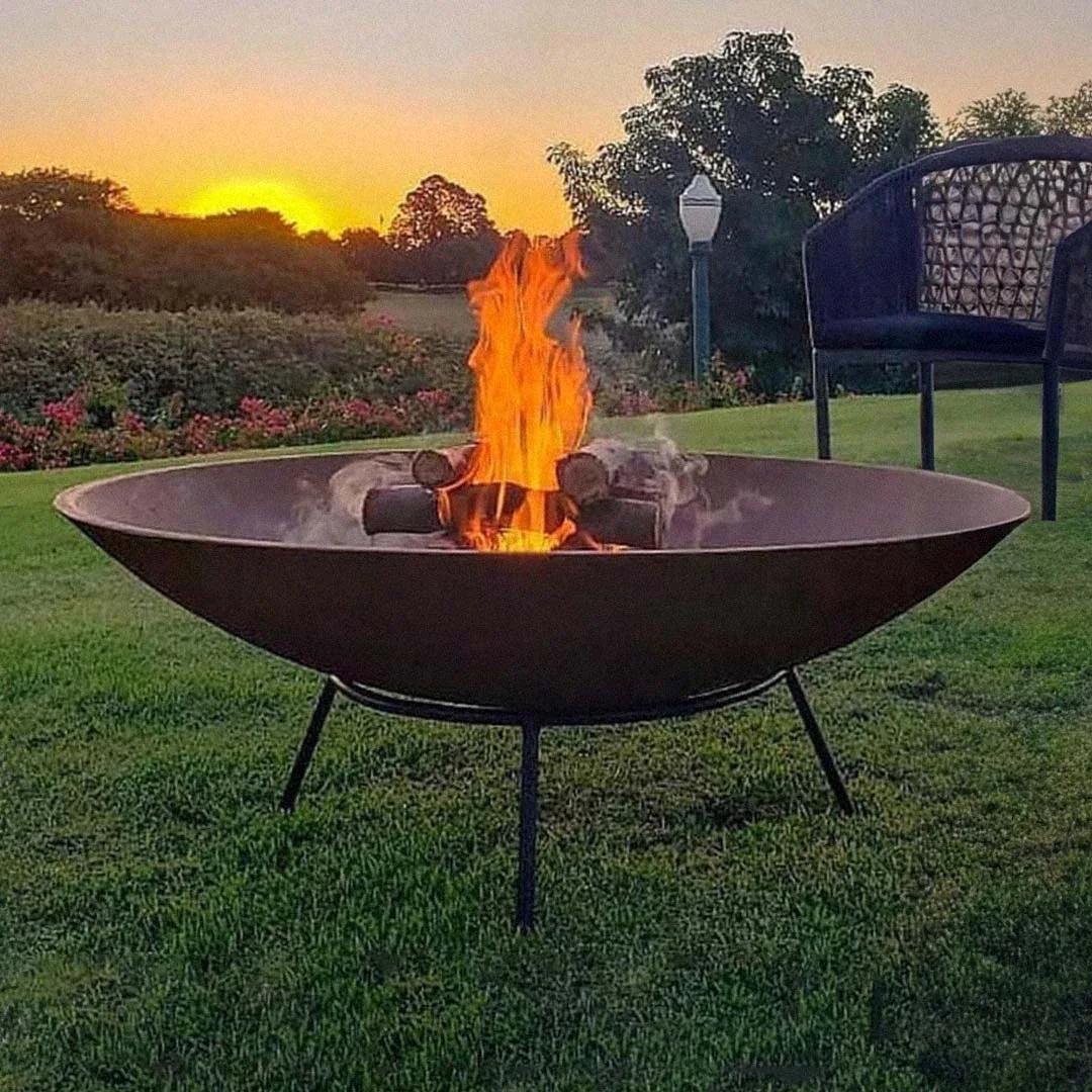 Tacho Rústico - Lareira Externa Corten | 100cm