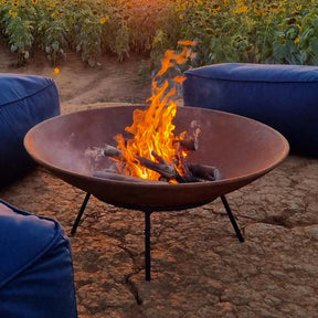 Tacho Rústico - Lareira Externa Corten