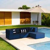 Lounge Zimma com 4 Módulos + Ombrelone