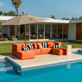 Lounge Zimma com 6 Módulos + Ombrelone