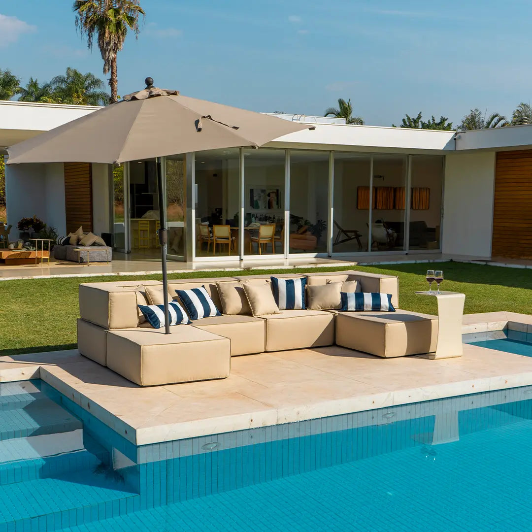 Lounge Zimma com 6 Módulos + Ombrelone