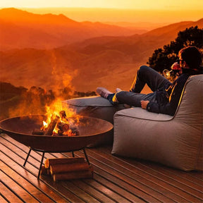 Tacho Rústico - Lareira Externa Corten | 120cm