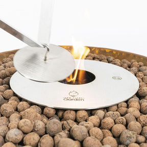 Tacho Corten 80cm com Queimador, Completo